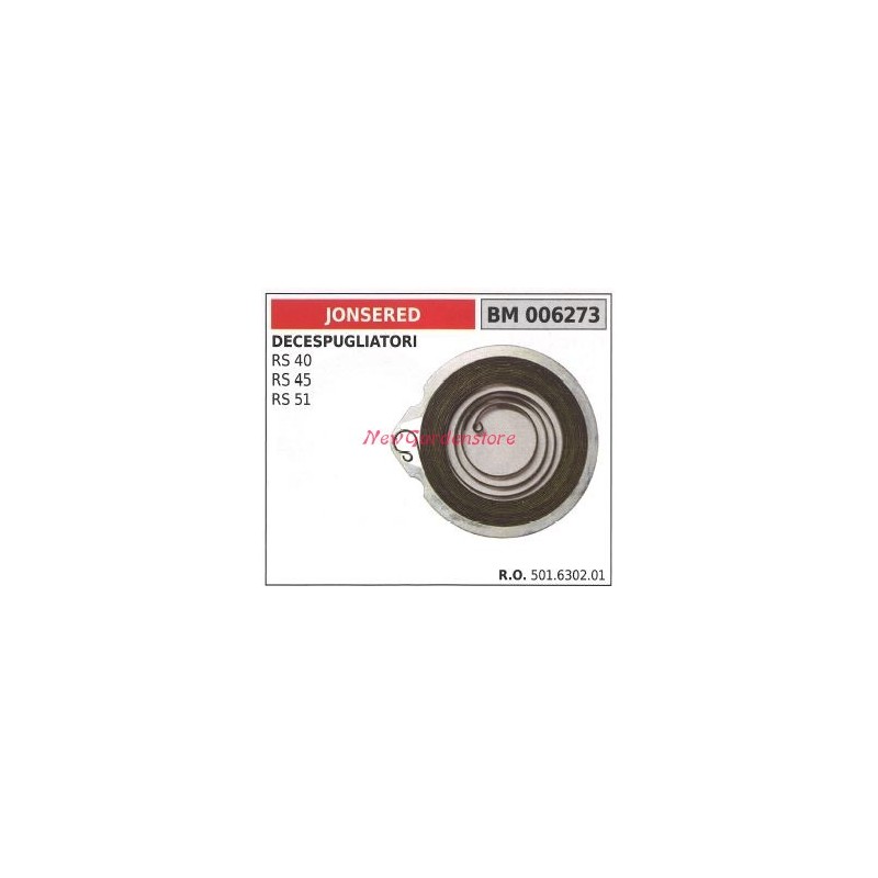 JONSERED brushcutter starter spring RS 40 45 51 006273