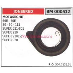 Muelle de arranque JONSERED motosierra 66E 70E 80 90 111 SUPER 621 801 000512