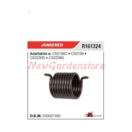 Ressort de démarrage JONSERED pour tronçonneuse CS2138C 2138 2235S 2238S R161324 | Newgardenstore.eu