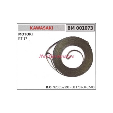 Molla avviamento KAWASAKI decespugliatore KT 17 001073 | Newgardenstore.eu