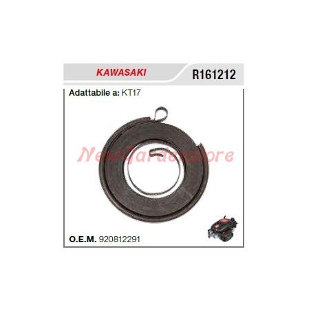 KAWASAKI ressort de démarrage pour débroussailleuse KT17 R161212 | Newgardenstore.eu