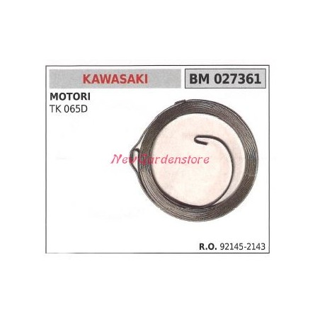 KAWASAKI Anlasserfeder Rasenmäher TK 065D 027361 | Newgardenstore.eu