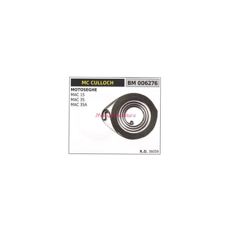 MC CULLOCH starting spring chainsaw MAC 15 35 35A 006276