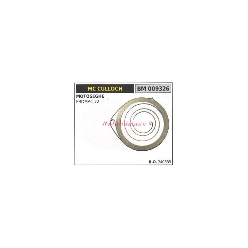 Ressort de démarrage MC CULLOCH tronçonneuse PROMAC 72 009326