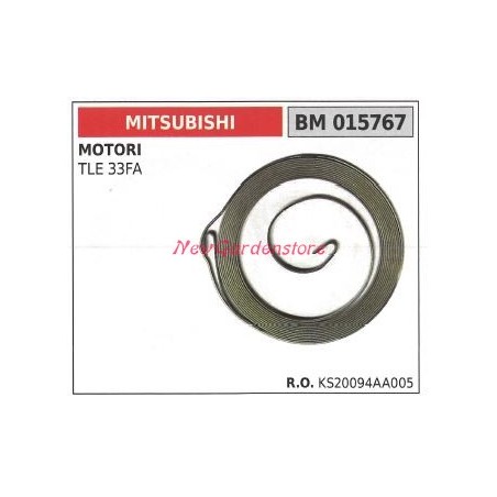 Molla avviamento MITSUBISHI decespugliatore TLE 33FA 015767 | Newgardenstore.eu