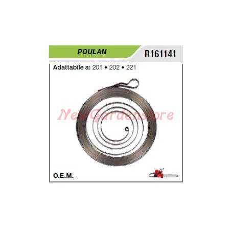 Ressort de démarrage POULAN tronçonneuse 201 202 221 R161141 | Newgardenstore.eu