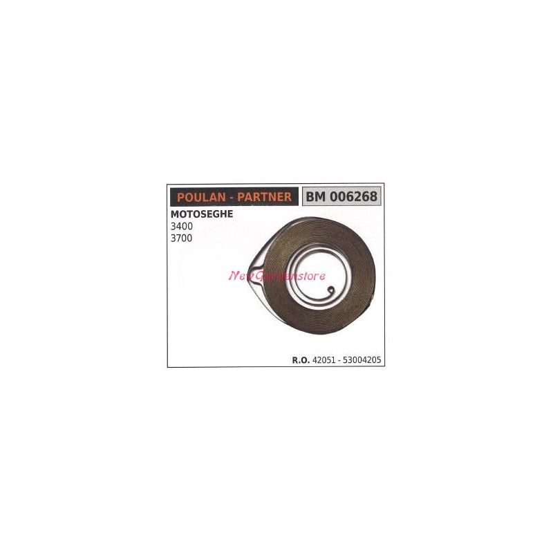 POULAN starter spring chain saw 3400 3700 006268