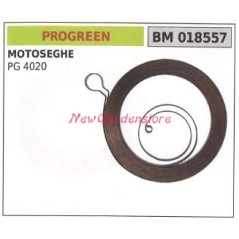 Muelle de arranque de motosierra PROGREEN PG 4020 018557 | Newgardenstore.eu