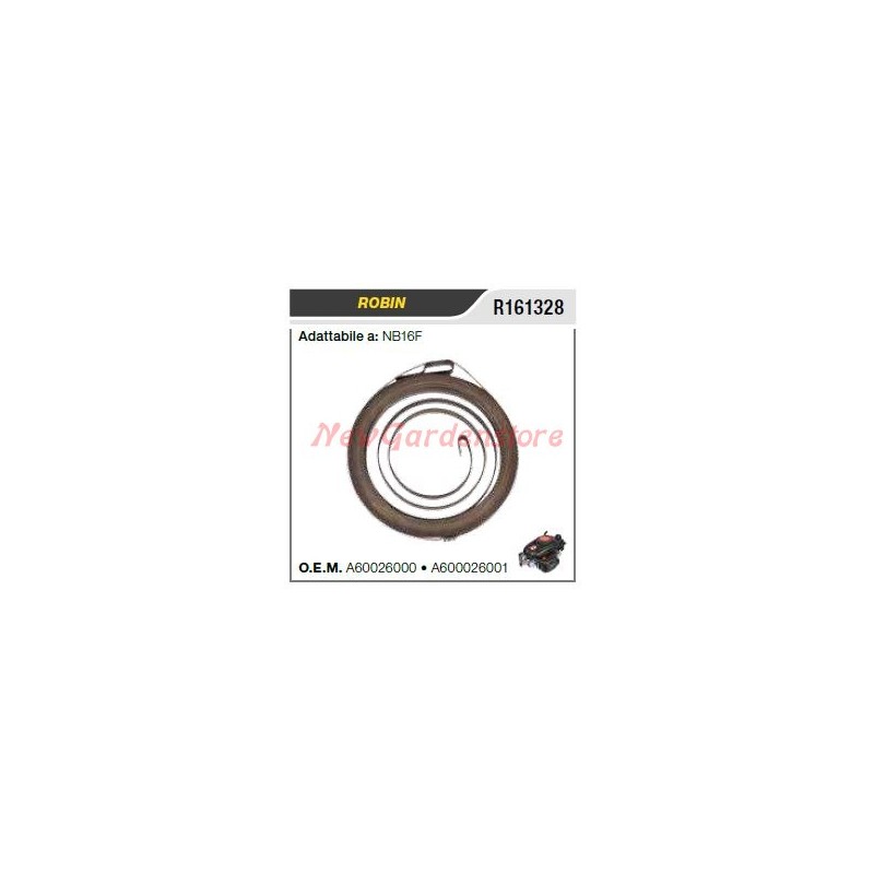 ROBIN chainsaw starter spring NB16F R161328