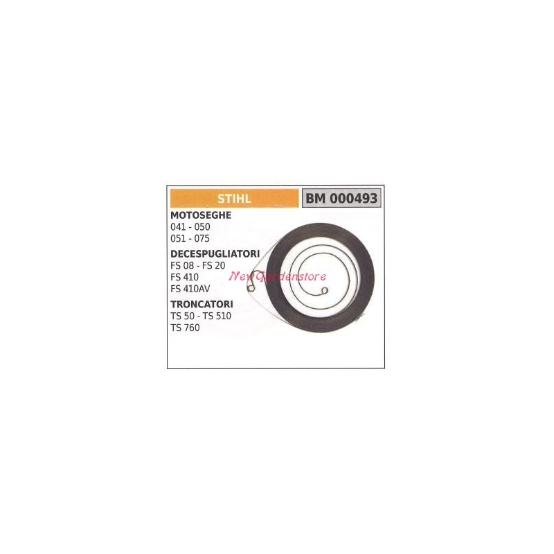 STIHL chain saw starter spring 041 050 051 075 000493