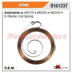 STIHL chain saw MS170 250 310 E-STARTER COIL SPRING R161337 | Newgardenstore.eu