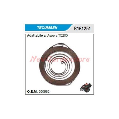 Ressort de démarrage TECUMSEH tondeuse ASPERA TC200 R161251 | Newgardenstore.eu