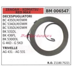 Ressort de démarrage ZENOAH pour débroussailleuse BC 435DLM/DWM 534DLM/DWM 006547