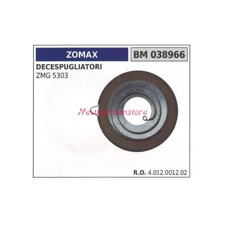 Ressort de démarrage ZOMAX pour débroussailleuse ZMG 5303 038966 | Newgardenstore.eu