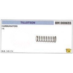 Molla carburatore membrana TILLOTSON HK  24B-374