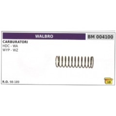 Muelle carburador de membrana WALBRO HDC - WA - WYP - WZ 98-189