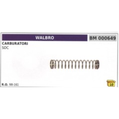 Molla carburatore membrana WALBRO SDC  98-161