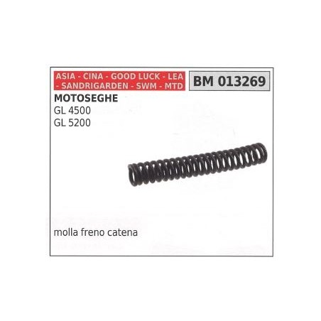 ASIA chain brake spring for GL 4500 5200 chainsaw 013269 | Newgardenstore.eu