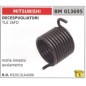 Starter clutch spring compatible MITSUBISHI brushcutter TLE 26FD 013695