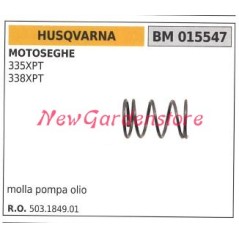 Molla Pompa olio HUSQVARNA motore motosega 335XPT 338XPT 015547