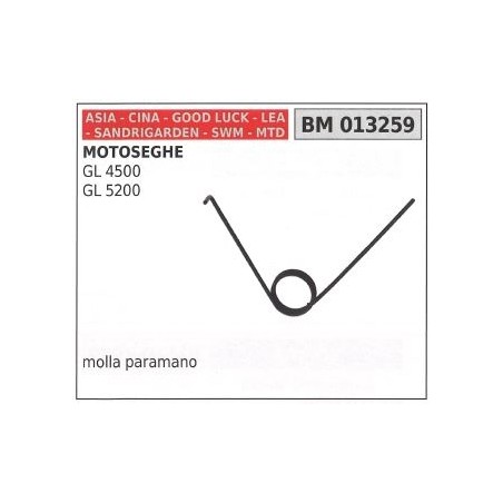 Molla praramano ASIA per motosega GL 4500 5200 013259 | Newgardenstore.eu