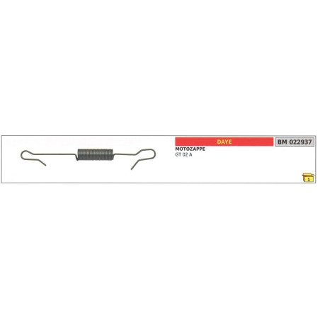 Ressort régulateur de vitesse DAYE pour GT 02 A 022937 | Newgardenstore.eu