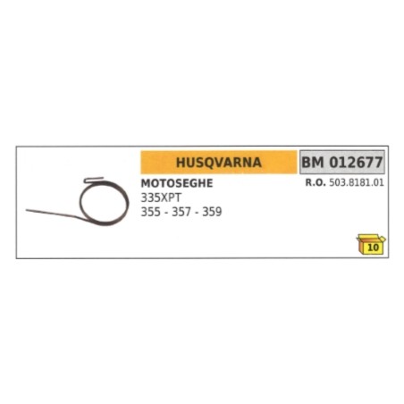 Molla saltarello avviamento compatibile HUSQVARNA motosega 335XPT - 355 - 357 | Newgardenstore.eu