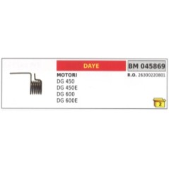 Feder für Sprungstarter DAYE Rasenmähermotor DG450 - DG450E 26300220801 | Newgardenstore.eu