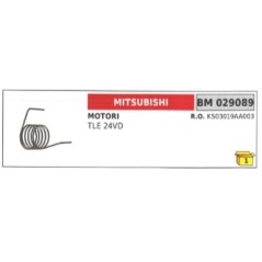 Spring for easy starting ratchet MITSUBISHI brushcutter TLE 24VD | Newgardenstore.eu