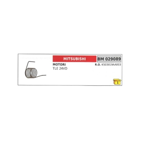 Muelle para carraca de arranque fácil MITSUBISHI desbrozadora TLE 24VD | Newgardenstore.eu