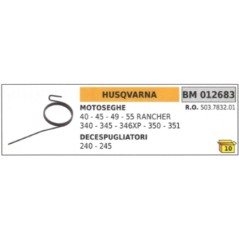 Démarreur à ressort HUSQVARNA tronçonneuse 40 - 45 débroussailleuse 240 - 245 | Newgardenstore.eu