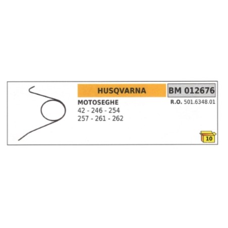 Molla saltarello avviamento HUSQVARNA motosega 42 - 246 - 254 - 257 - 261 - 262 | Newgardenstore.eu