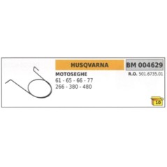Démarreur à ressort HUSQVARNA tronçonneuse 61 - 65 - 66 - 77 - 266 - 380