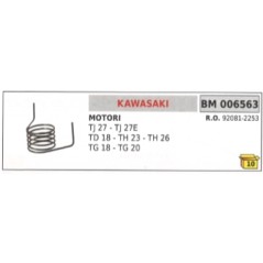 Equilibrador de muelle para desbrozadora KAWASAKI TJ27 - TJ27E 92081-2253