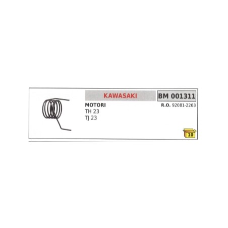 Molla saltarello avviamento KAWASAKI tagliasiepe TH23 - TJ23 92081-2263 | Newgardenstore.eu