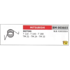 Spring for jumping starter MITSUBISHI brushcutter T110 - T140 - T180 - TM21