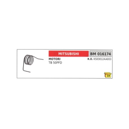 Ressort de démarrage MITSUBISHI débroussailleuse TB 50PFD KS03012AA003 | Newgardenstore.eu