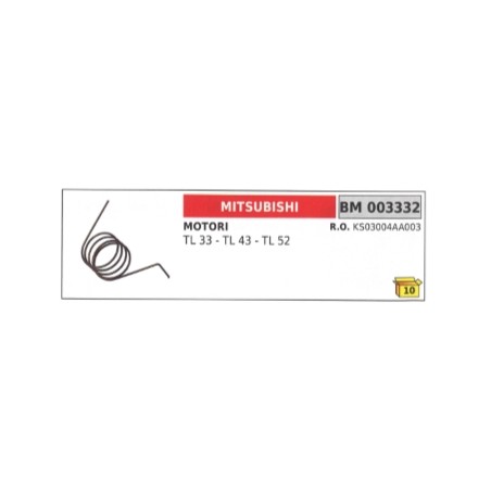 Démarreur à plongeur à ressort Débroussailleuse MITSUBISHI TL33 - TL43 - TL52 | Newgardenstore.eu