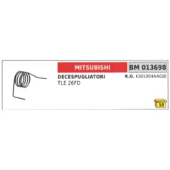 Spring for starter jumper MITSUBISHI brushcutter TLE 26FD KS01004AA026