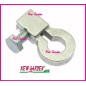 Adaptable clamp with specific ring for brake or transmission cables 450179