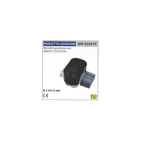 Morsetto giunzione cavi elettrici Ø 1,0 / 1,6 mm 028475 | Newgardenstore.eu