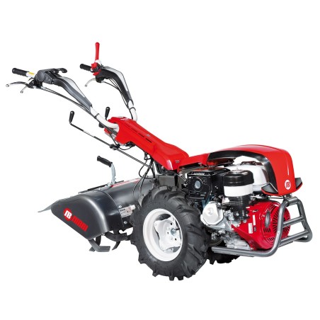 Motocultor NIBBI KAM 13S con motor de gasolina HONDA GX270 OHV con ruedas y cultivador | Newgardenstore.eu