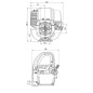 ZANETTI ZBP25-35BA selbstansaugende Benzin-Aluminium-Motorpumpe mit niedriger Förderhöhe