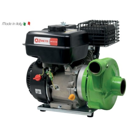 CENTRIFUGAL petrol motor pump ZANETTI PB40-210CG cast iron centrifugal body | Newgardenstore.eu