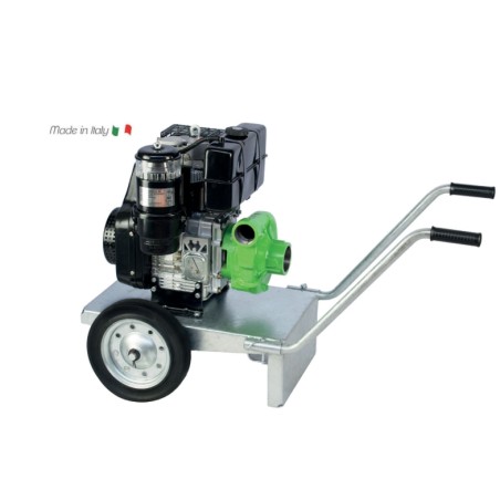 Motopompa centrifuga Diesel uso intensivo ZANETTI PS50-400CGE corpo in ghisa | Newgardenstore.eu
