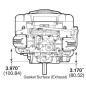 BRIGGS TRACTOR MOWER 656 cc 24 HP twin-cylinder engine