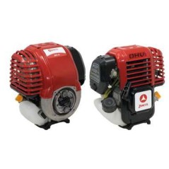 Complete petrol engine ZBM35 ZANETTI 4-stroke OHV 31cc centrifugal clutch d.76.3 | Newgardenstore.eu