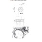 Moteur à essence complet ZBMK210L11 ZANETTI arbre à cardan horizontal sur arbre à cames