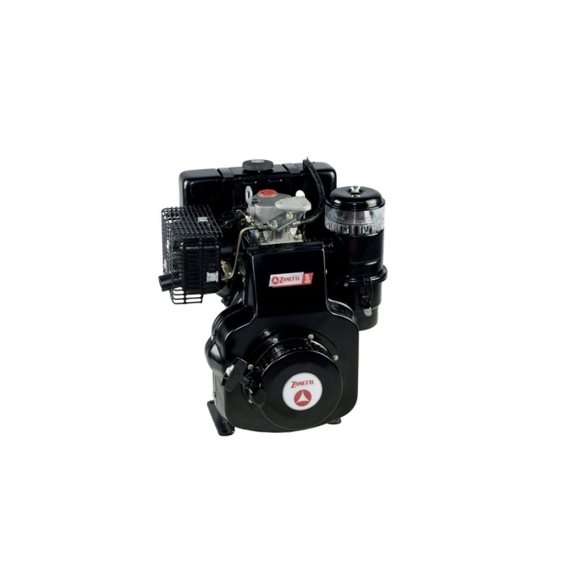 Complete diesel engine motor cultivator ZANETTI S400C1M conical Ø  23 manual start