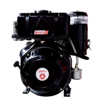 Kompletter Dieselmotor Motor Grubber ZANETTI S510F1E konisch 30 Elektrostart | Newgardenstore.eu